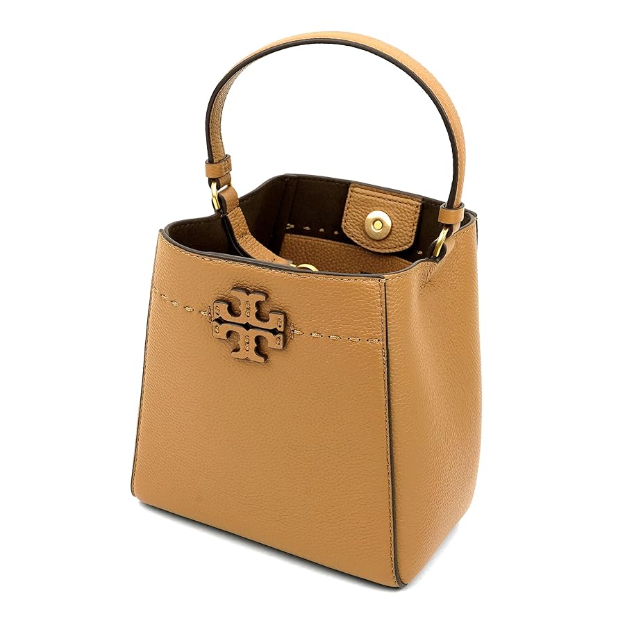 【美品】トリーバーチ　レザー バケットバッグ 今日特価】Tory Burch トリーバーチ バケットバッグ新シリーズ